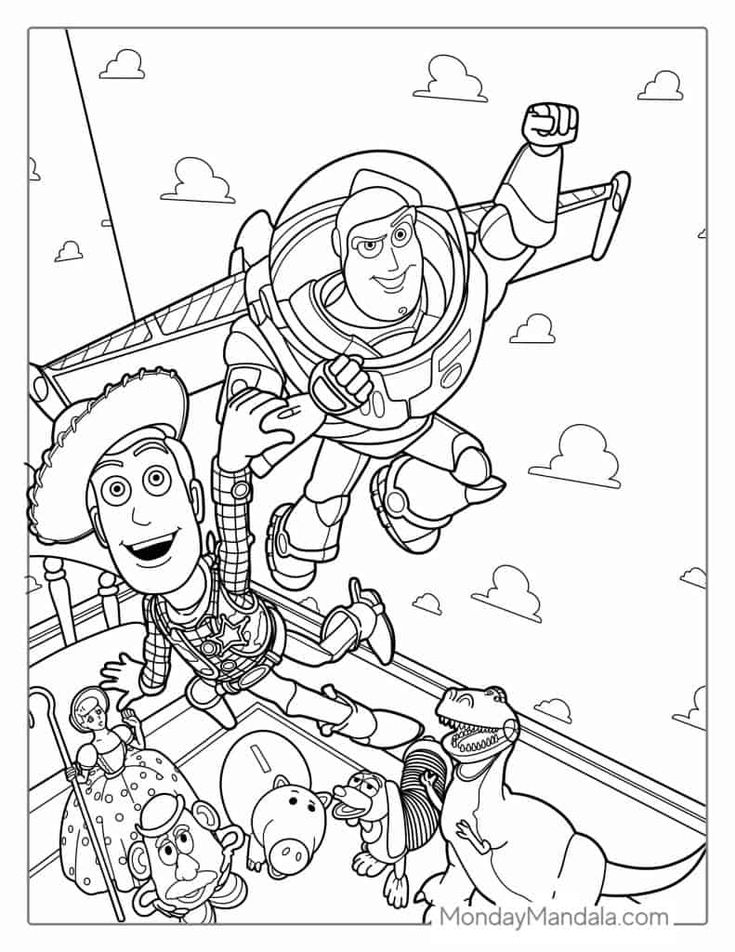 Toy story coloring pag free pdf printabl toy story coloring pag disney princs coloring pag coloring pag