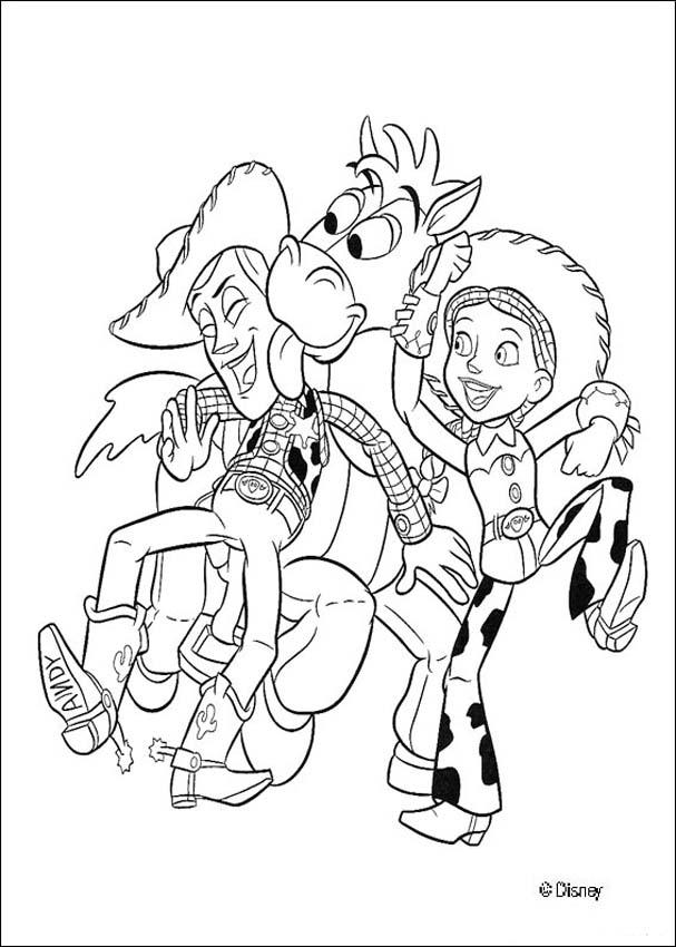 Toy story coloring pages