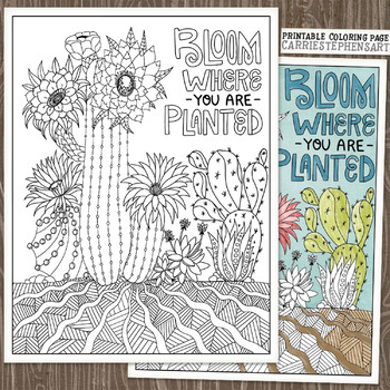 Bloom where you are planted