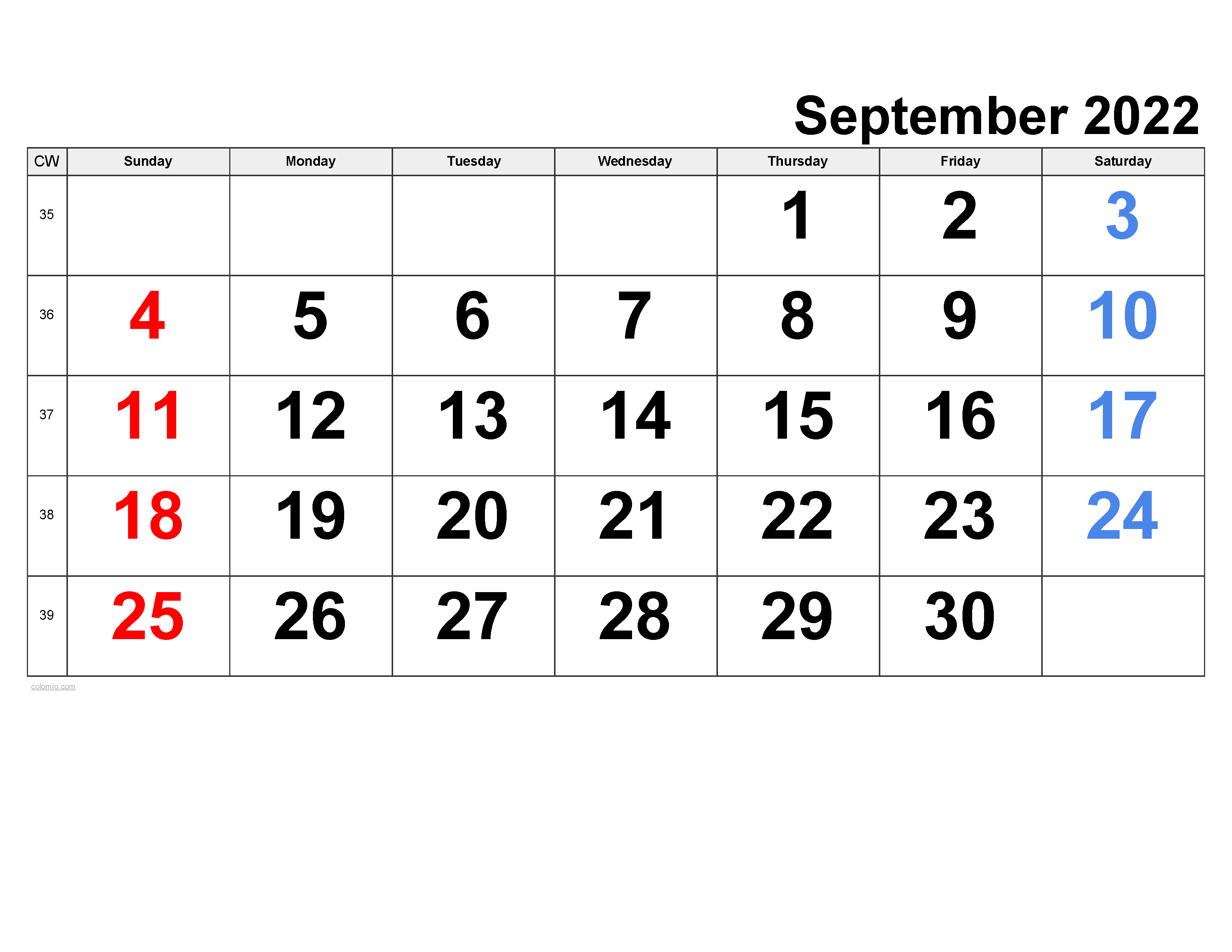 September calendar free printable pdf xls and png