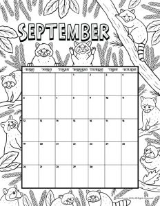 Printable coloring calendar for and woo jr kids activities childrens publishing