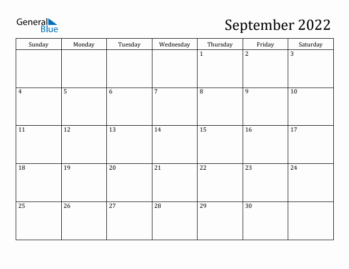 September monthly calendar pdf word excel