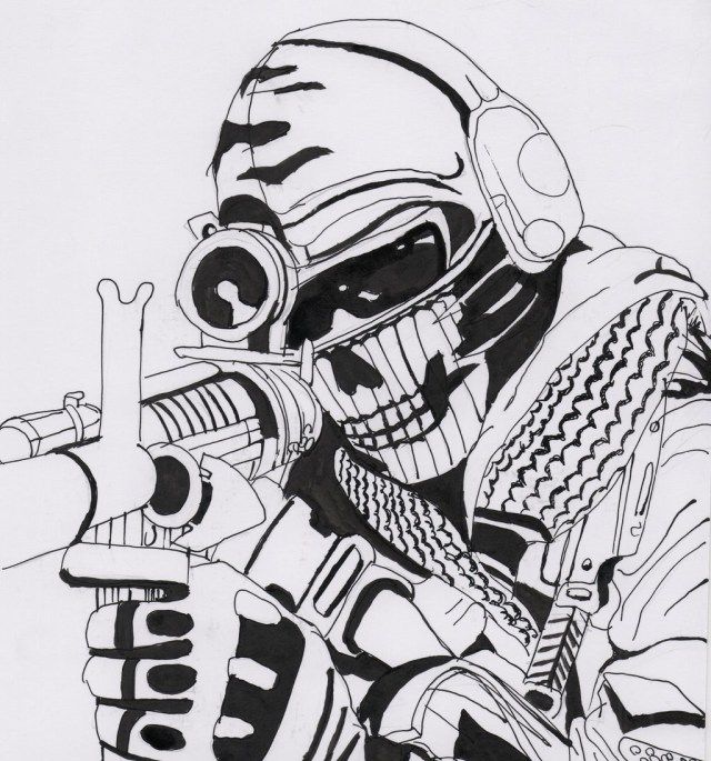 Inspiration photo of call of duty coloring pages