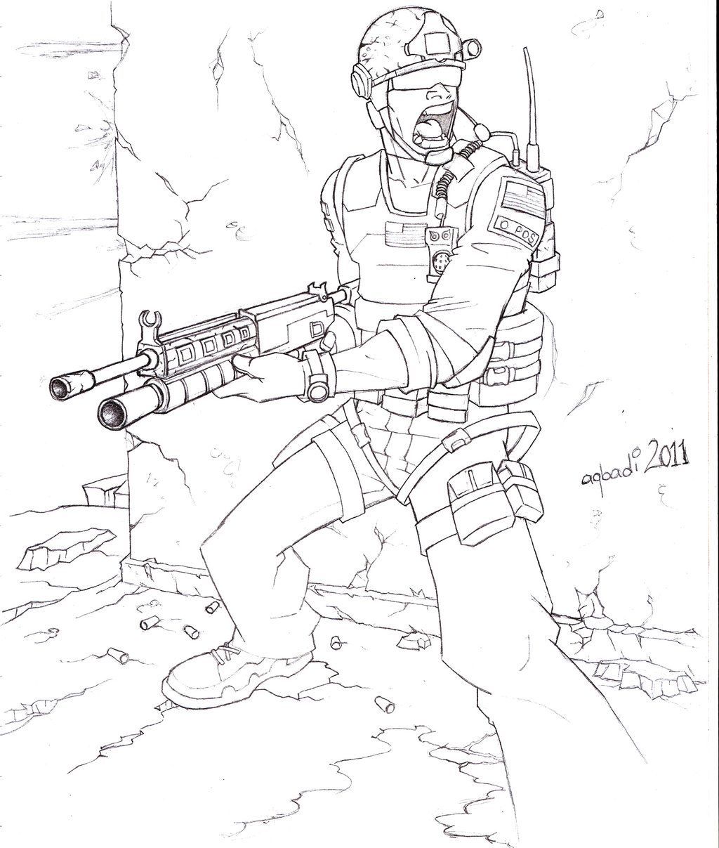 Fantastic call of duty coloring pages pdf