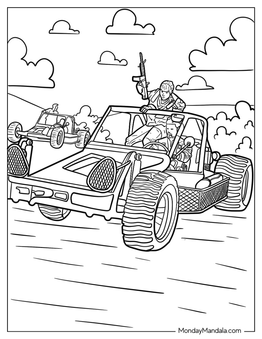 Call of duty coloring pages free pdf printables