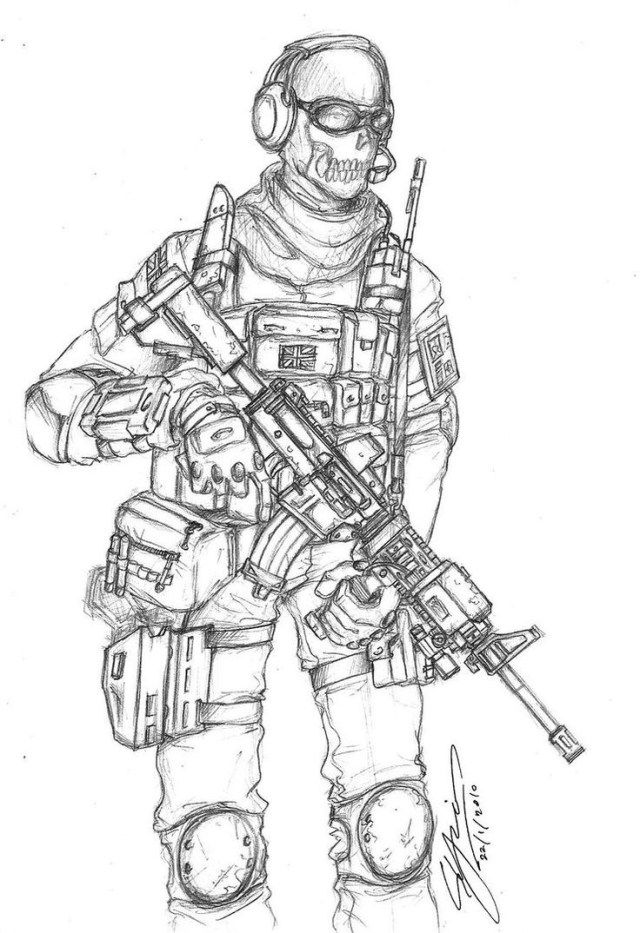 Inspiration photo of call of duty coloring pages