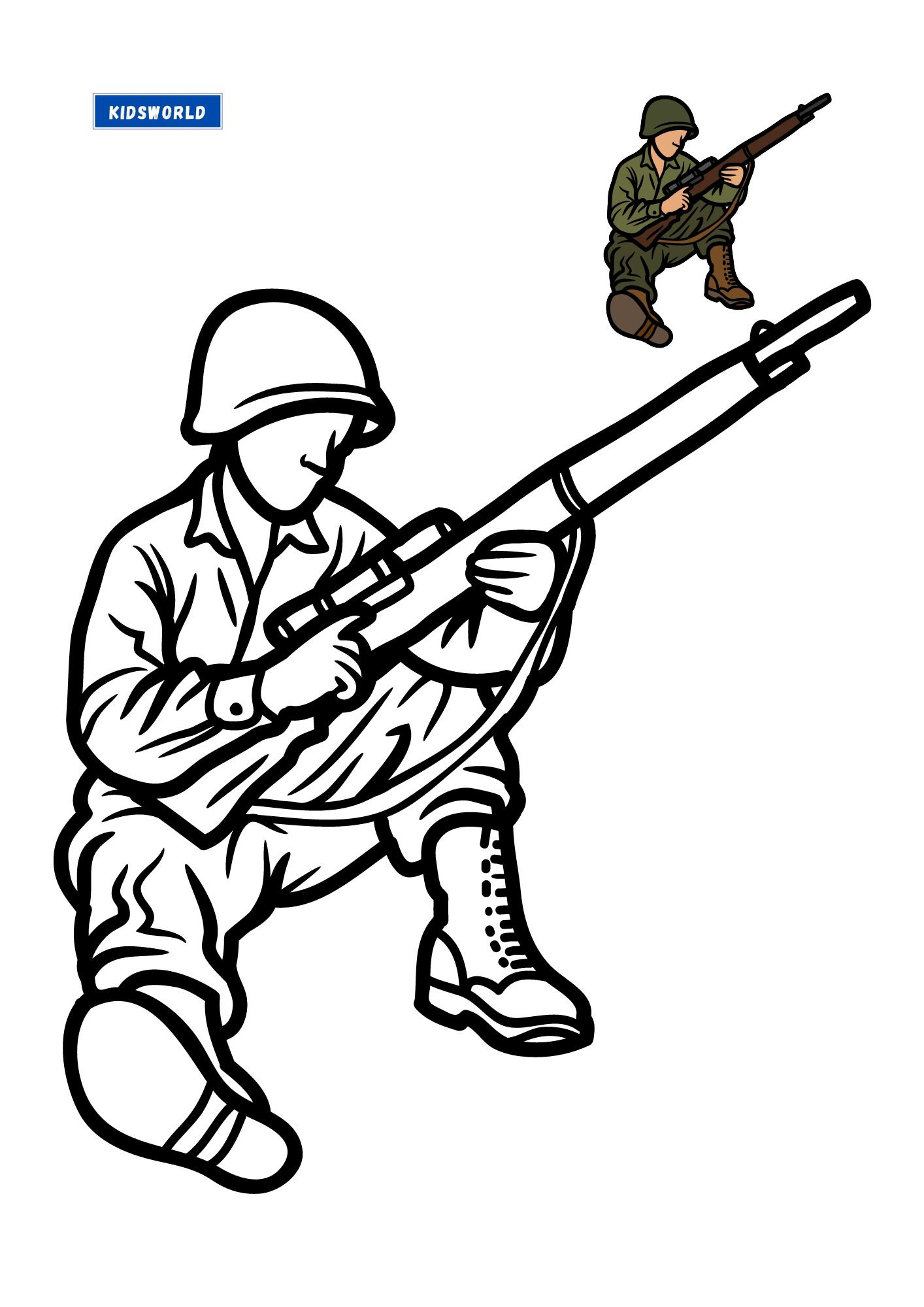 Printable call duty coloring pages pdf