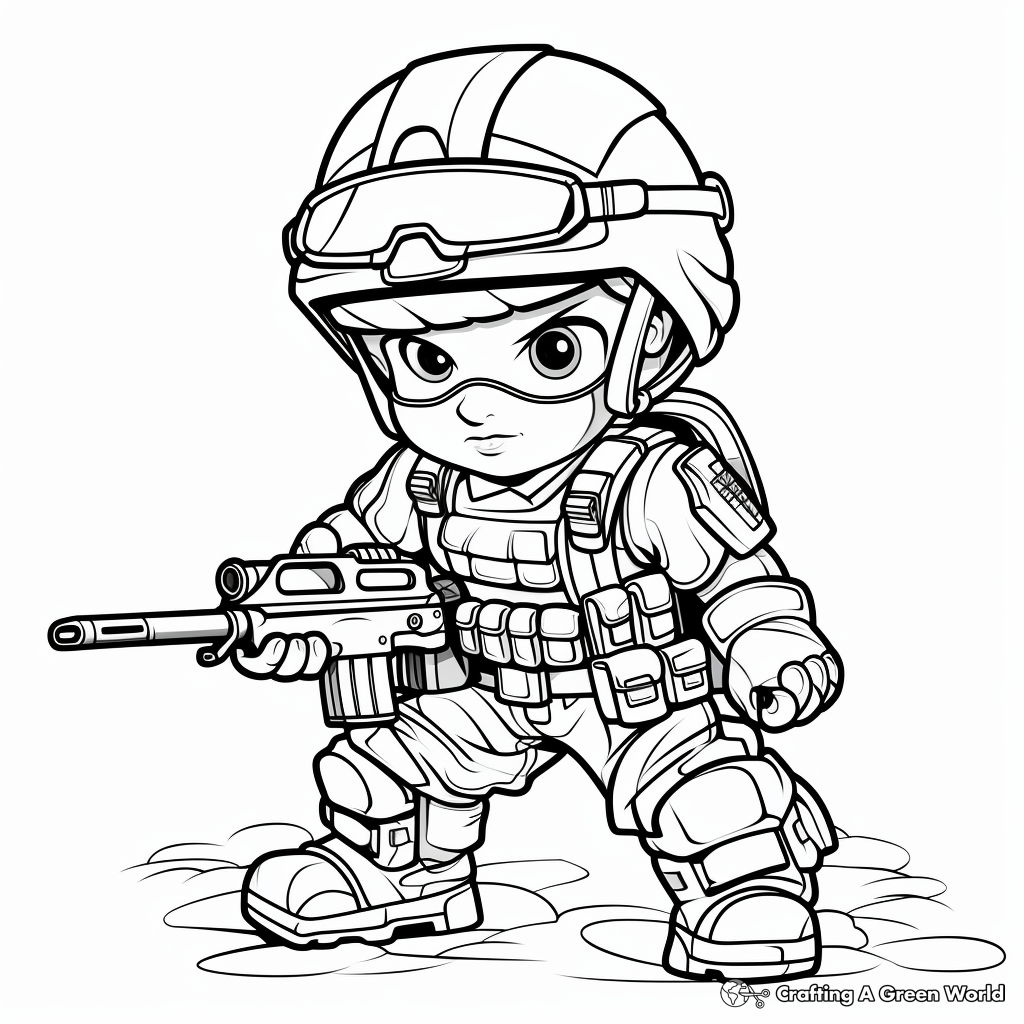 Army coloring pages