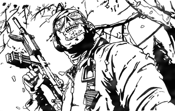 Call of duty coloring pages