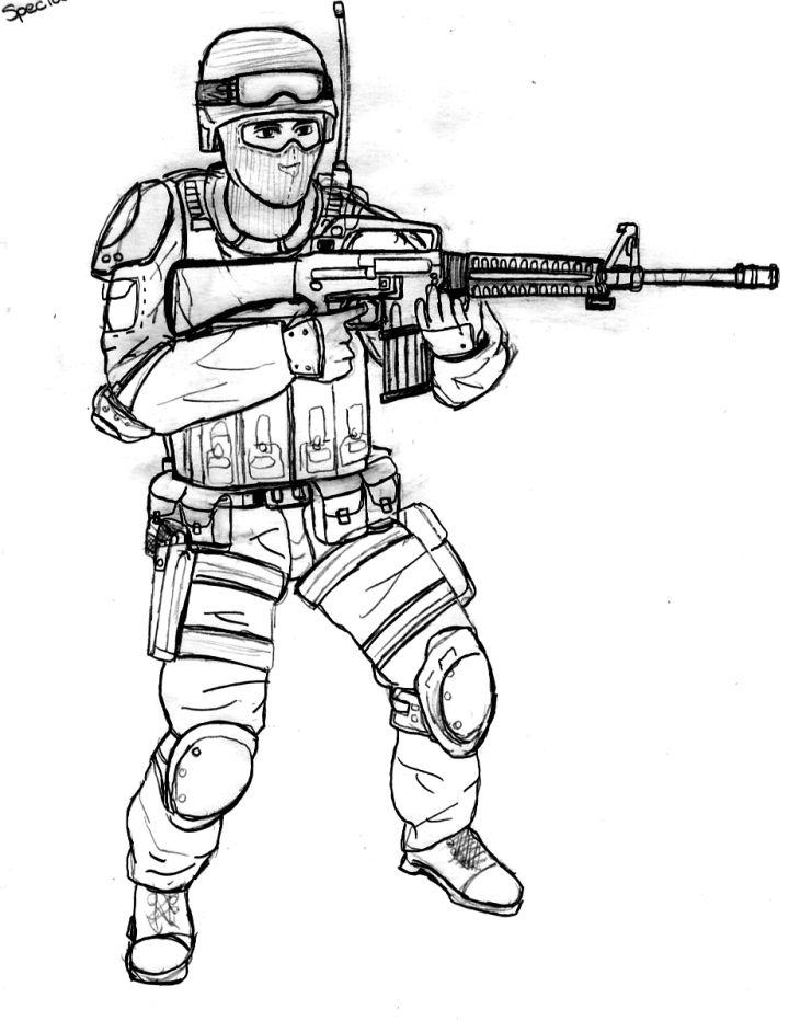 Free call of duty coloring pages for kids and adults