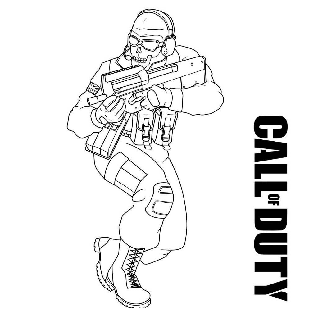 Call of duty coloring pages images free printable