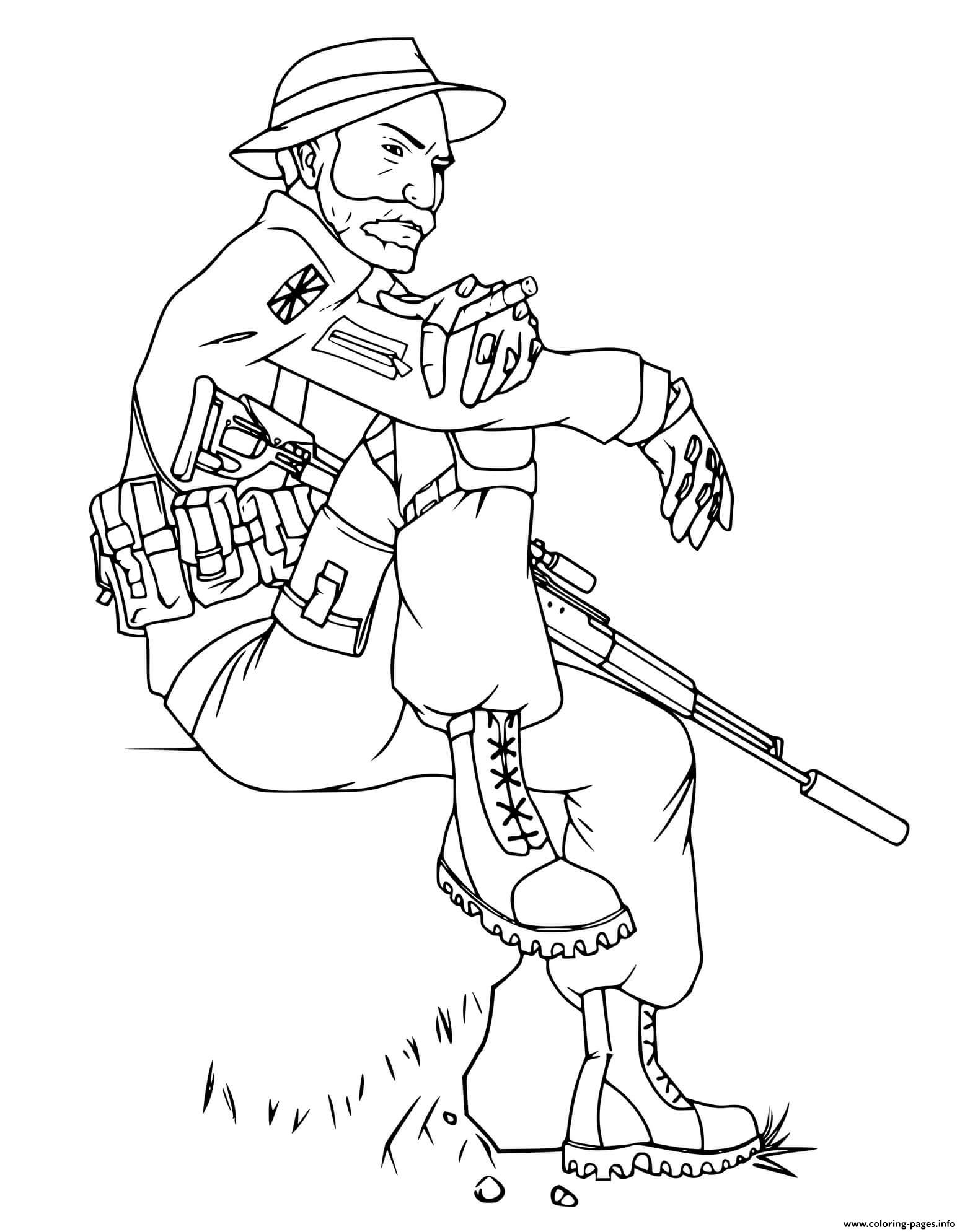 Call of duty cold war coloring page printable