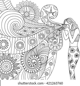 Thousand camera coloring book royalty