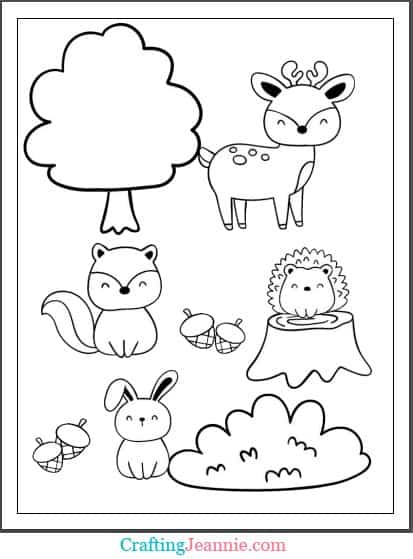 Camping coloring pages free printable