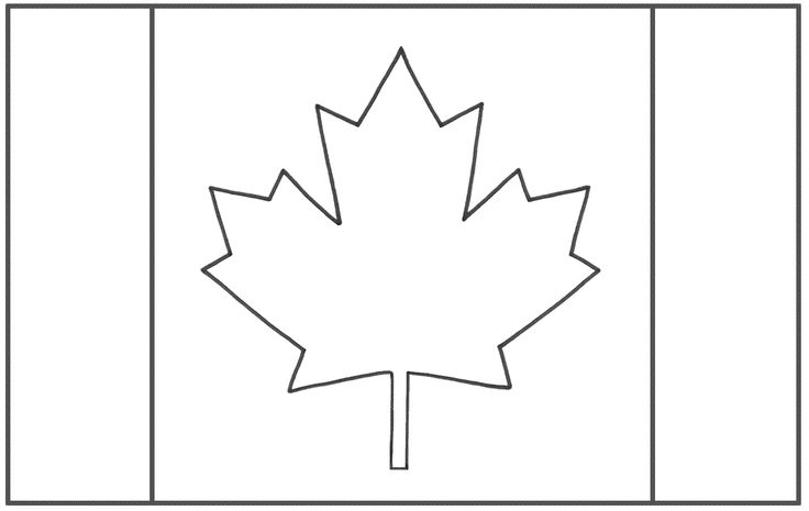 Nadian flag colouring page flag coloring pages flag printable flag template