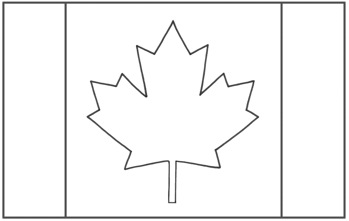 Nadian flag colouring page flag coloring pages flag printable flag template