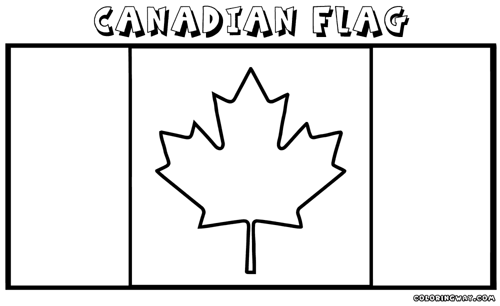 Canadian flag coloring pages coloring pages to download and print