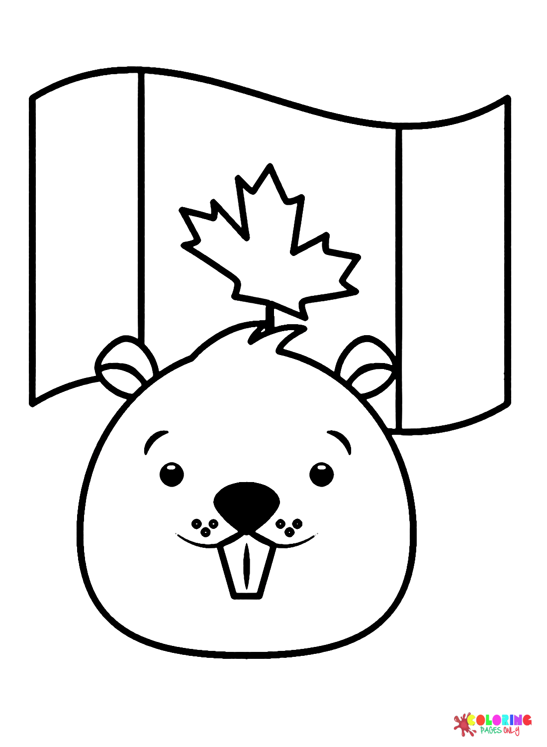 Canada day coloring pages printable for free download