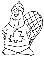 Canada day coloring pages and printaable activities