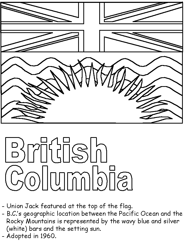 British columbia flag