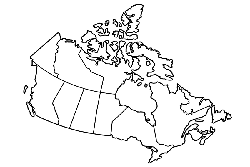 Canada the northern part of north america only kids only