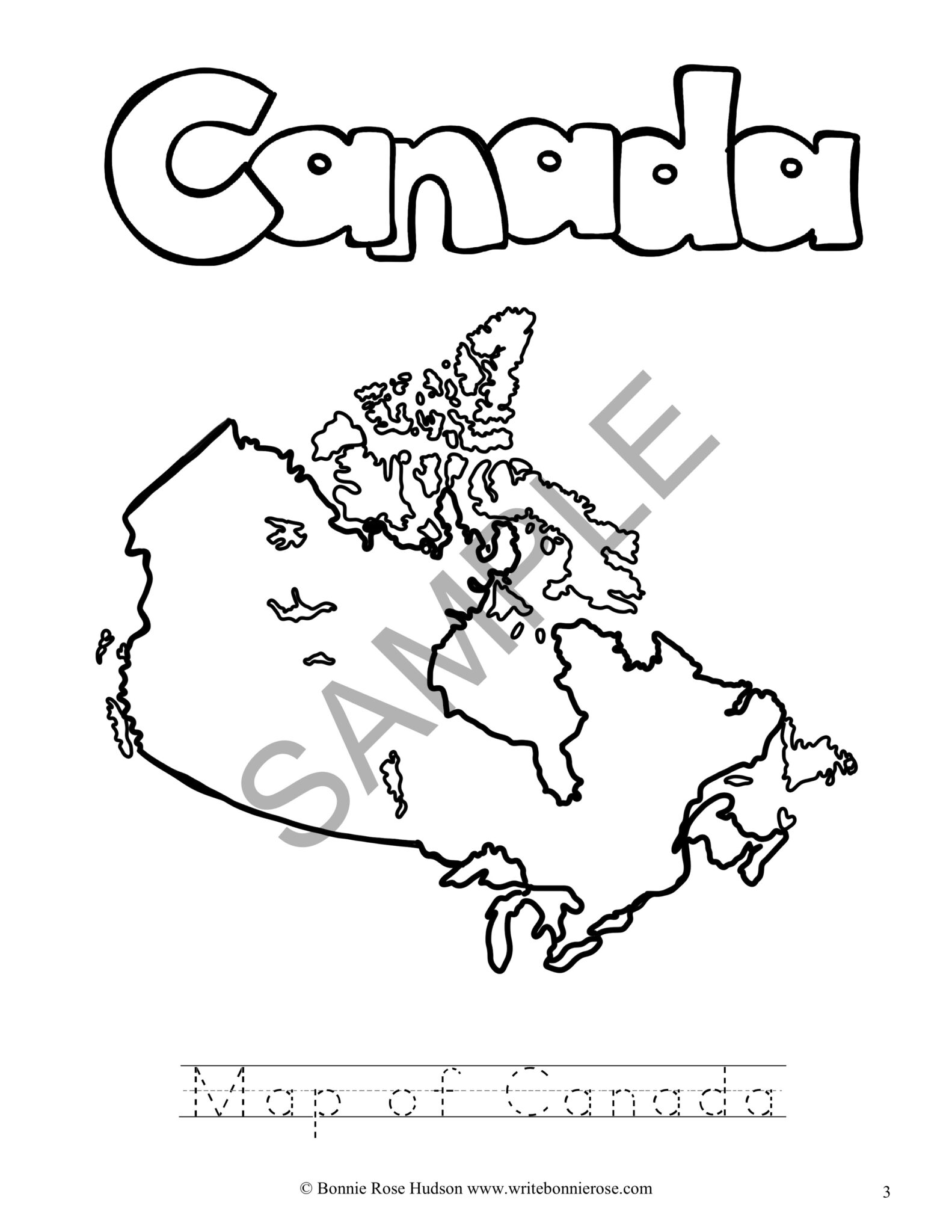 Celebrate canada coloring book