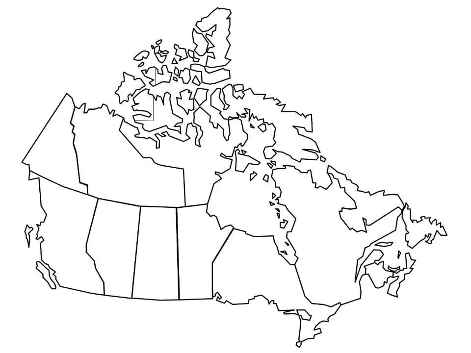 Canada malvorlagen