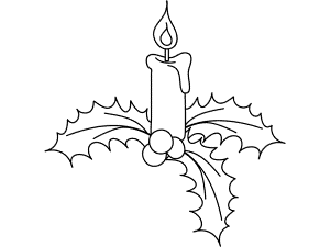 Candles coloring pages and printable activities