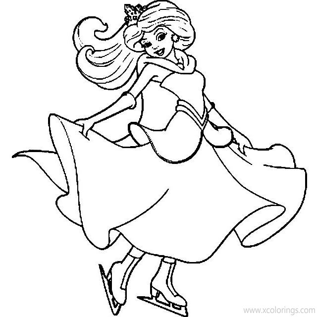 Candyland coloring pages princess frostine printable