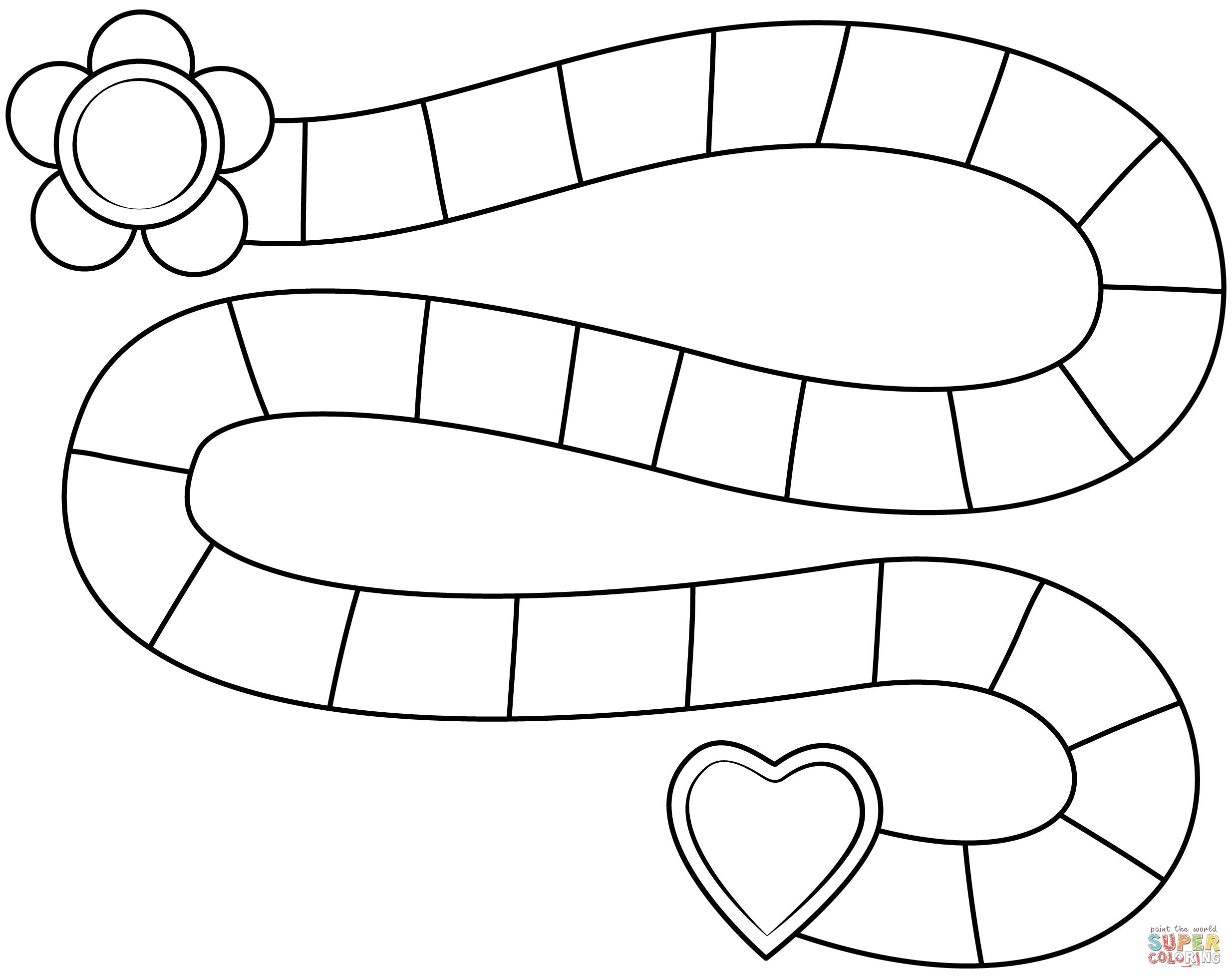 Candyland coloring page free printable coloring pages