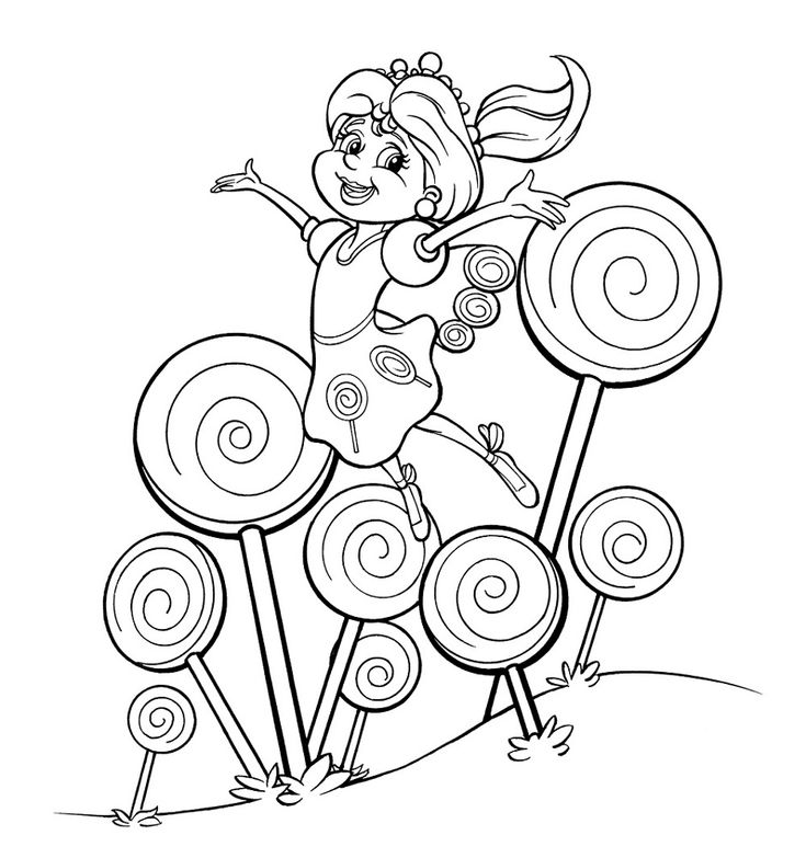 Candyland coloring pages candy land coloring pages for fun coloring time printable shelter