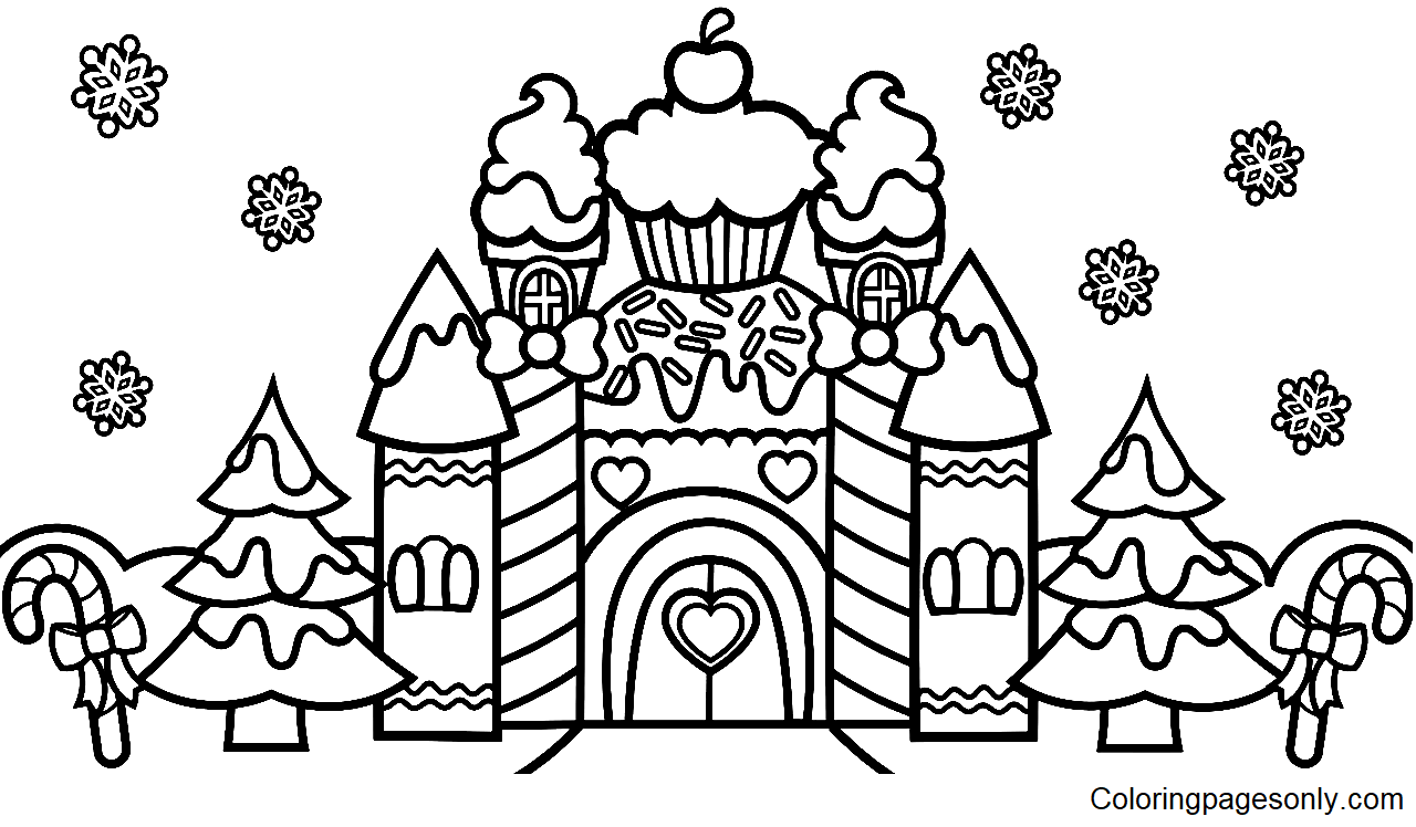 Candyland coloring pages