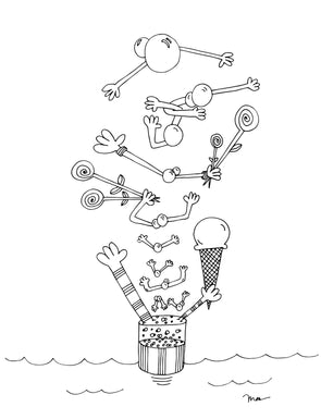 Free printables color me coloring pages the momemans by monica escobar allen