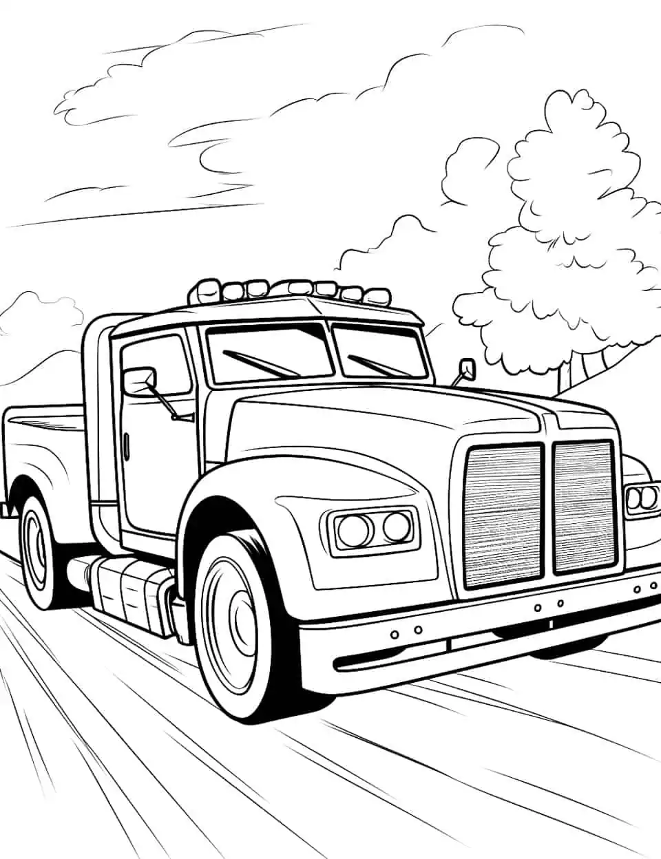 Car coloring pages free printable sheets