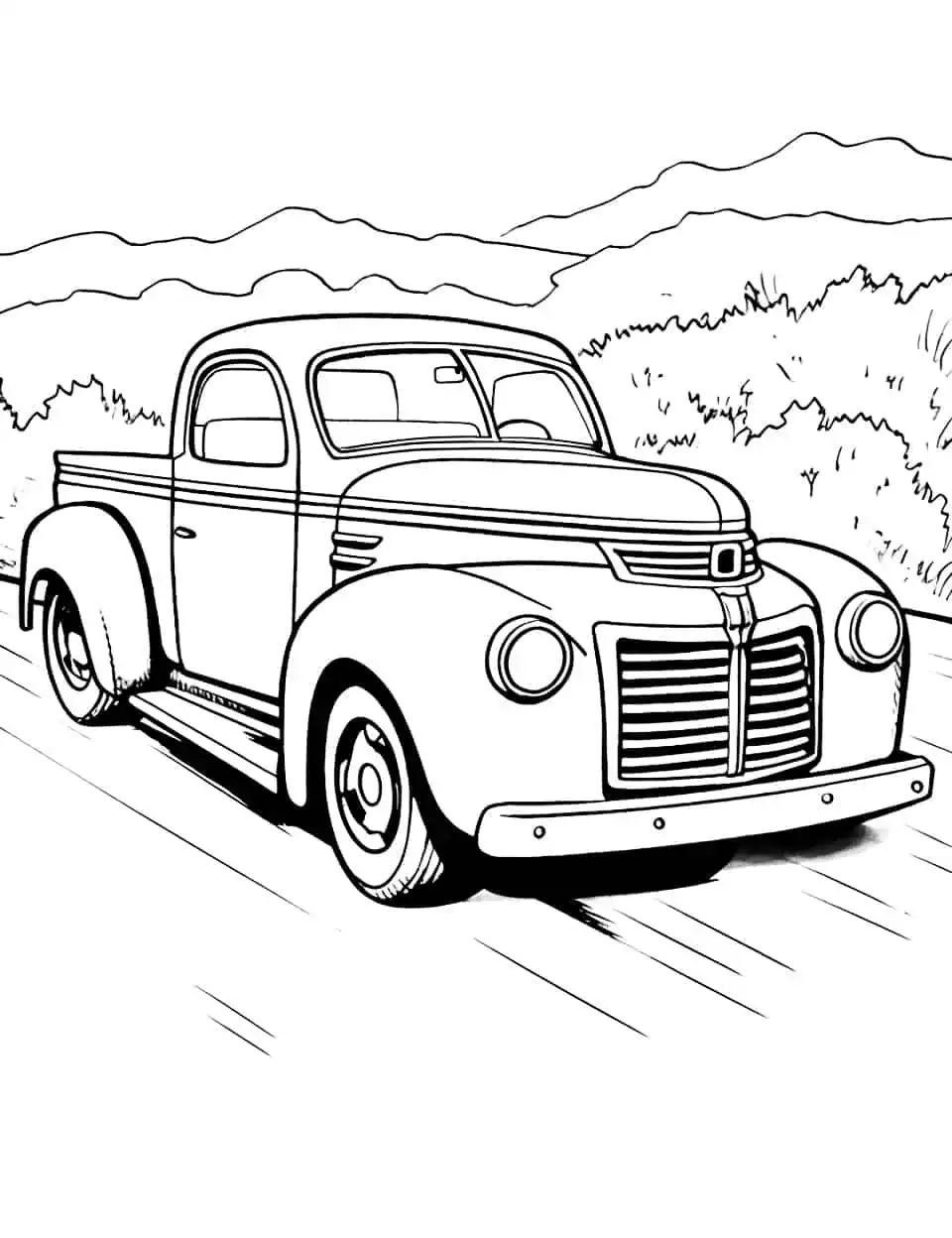 Car coloring pages free printable sheets