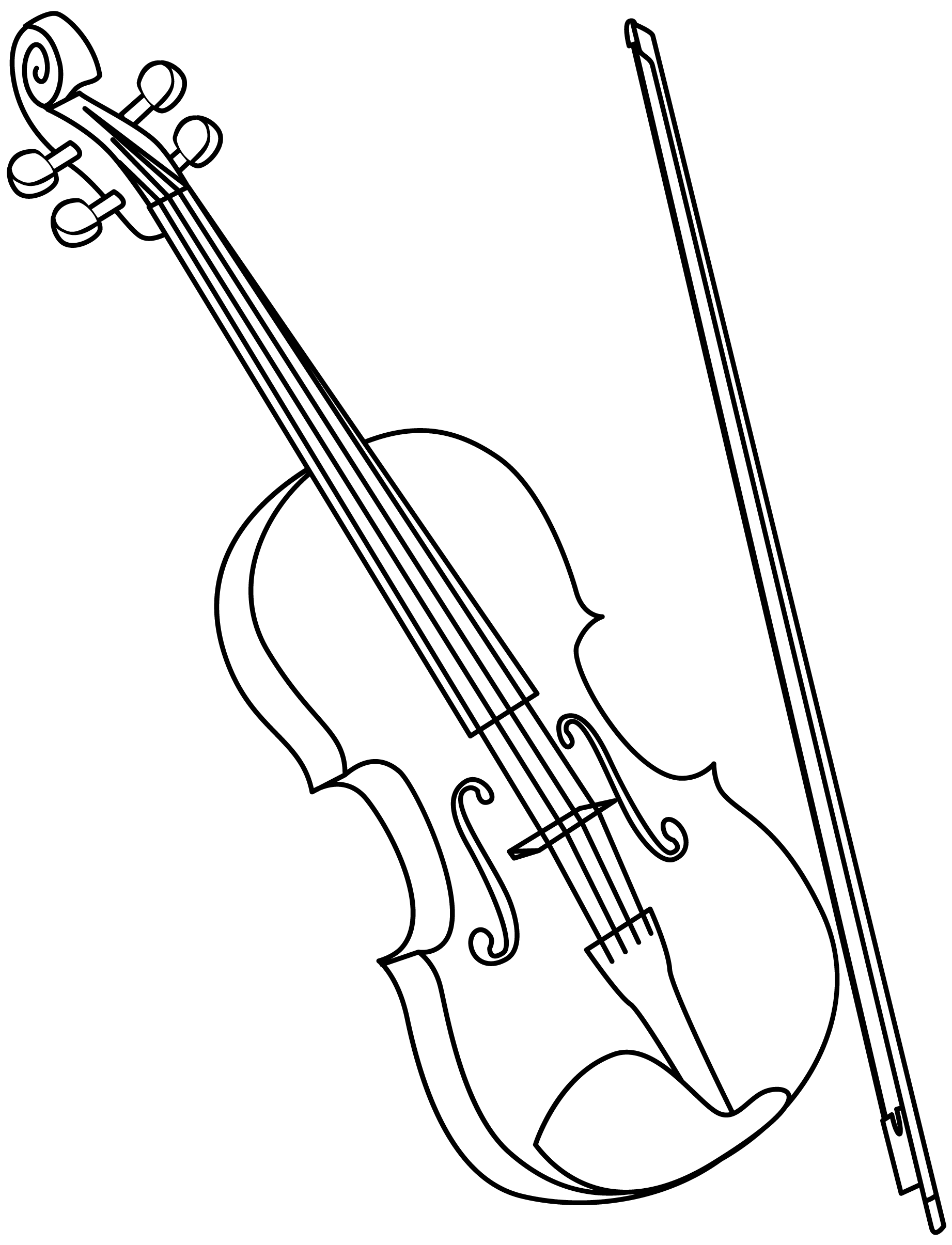 Violin printable template free printable papercraft templates