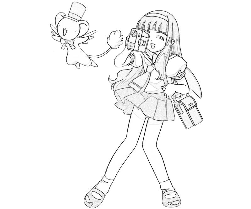 Cardcaptor sakura tomoyo daidouji pose mario