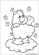 The care bears coloring pages on coloring