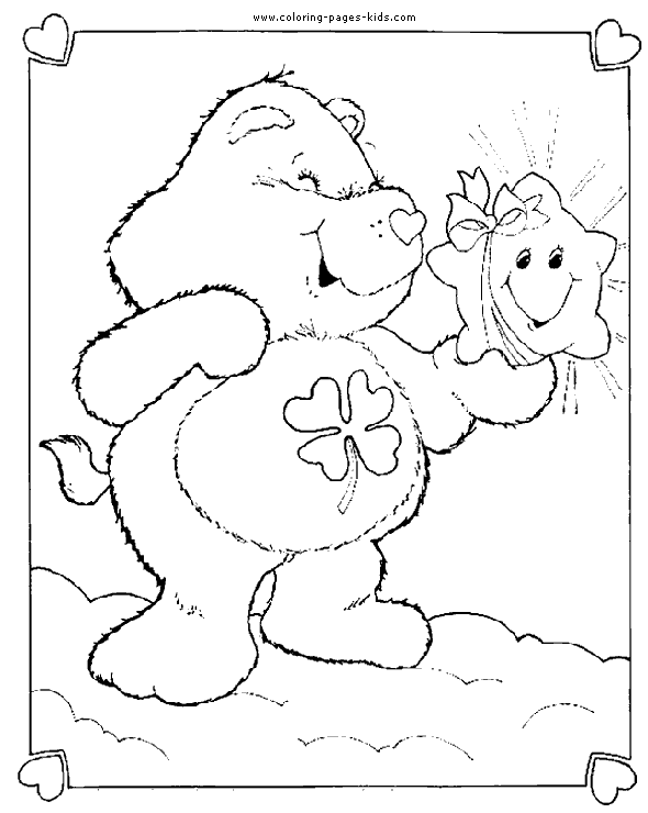 Care bear coloring picture