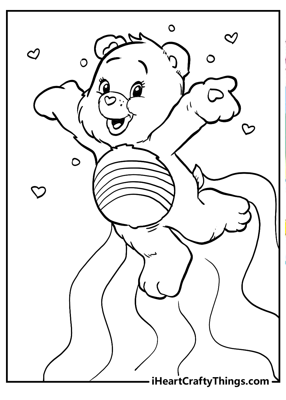 Care bears coloring pages