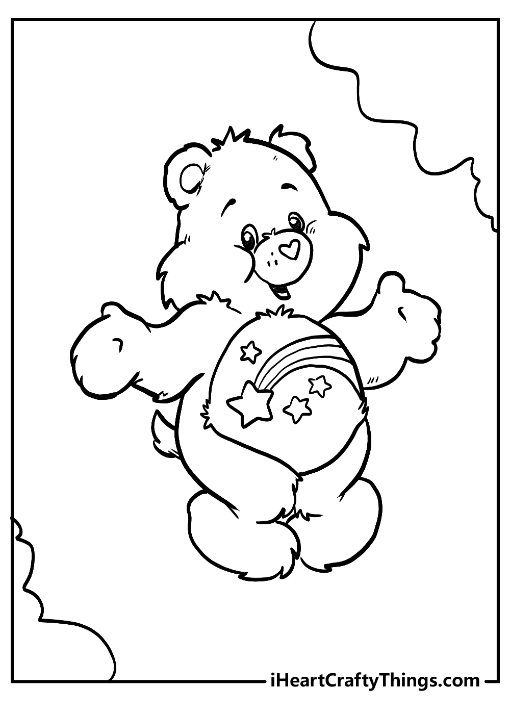 Care bears coloring pages