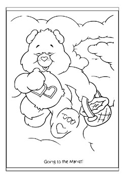 Experience the magic of care bears with our printable coloring pages for kids