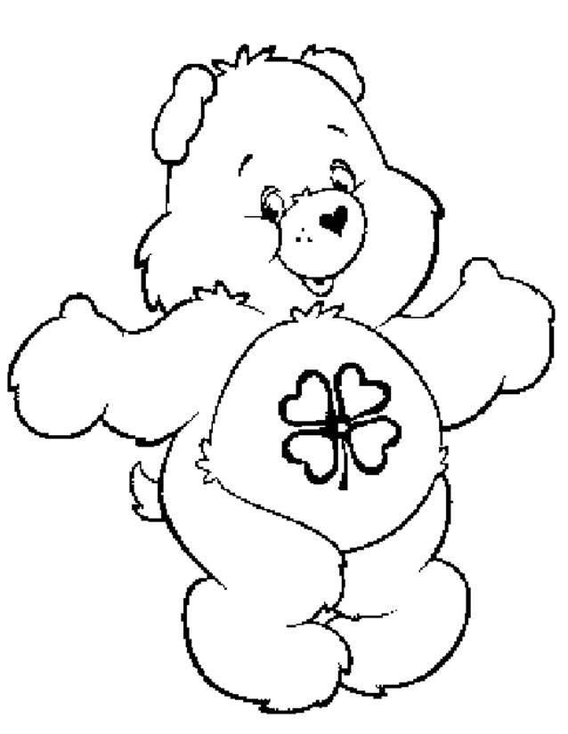 Care bears cartoons â free printable coloring pages