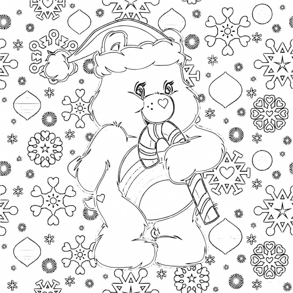 Care bears coloring pages wonder