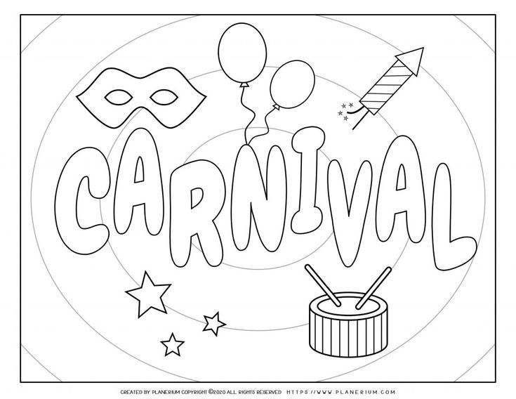 Best printables for carnival planerium coloring pages carnival posters coloring pages for kids