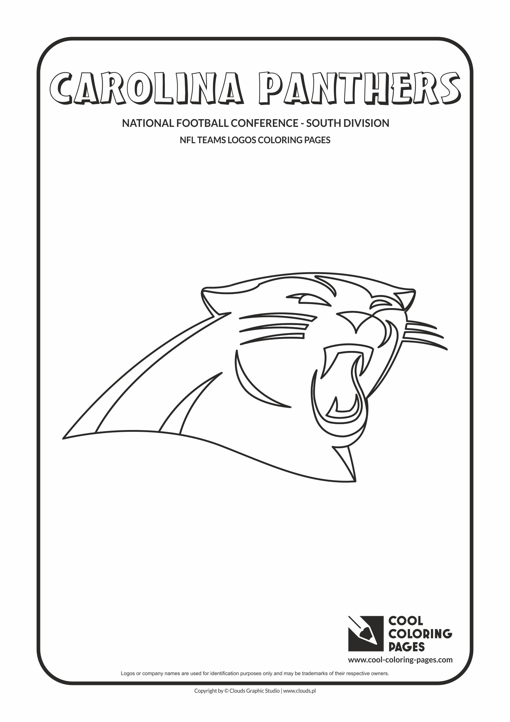 Cool coloring pages carolina panthers