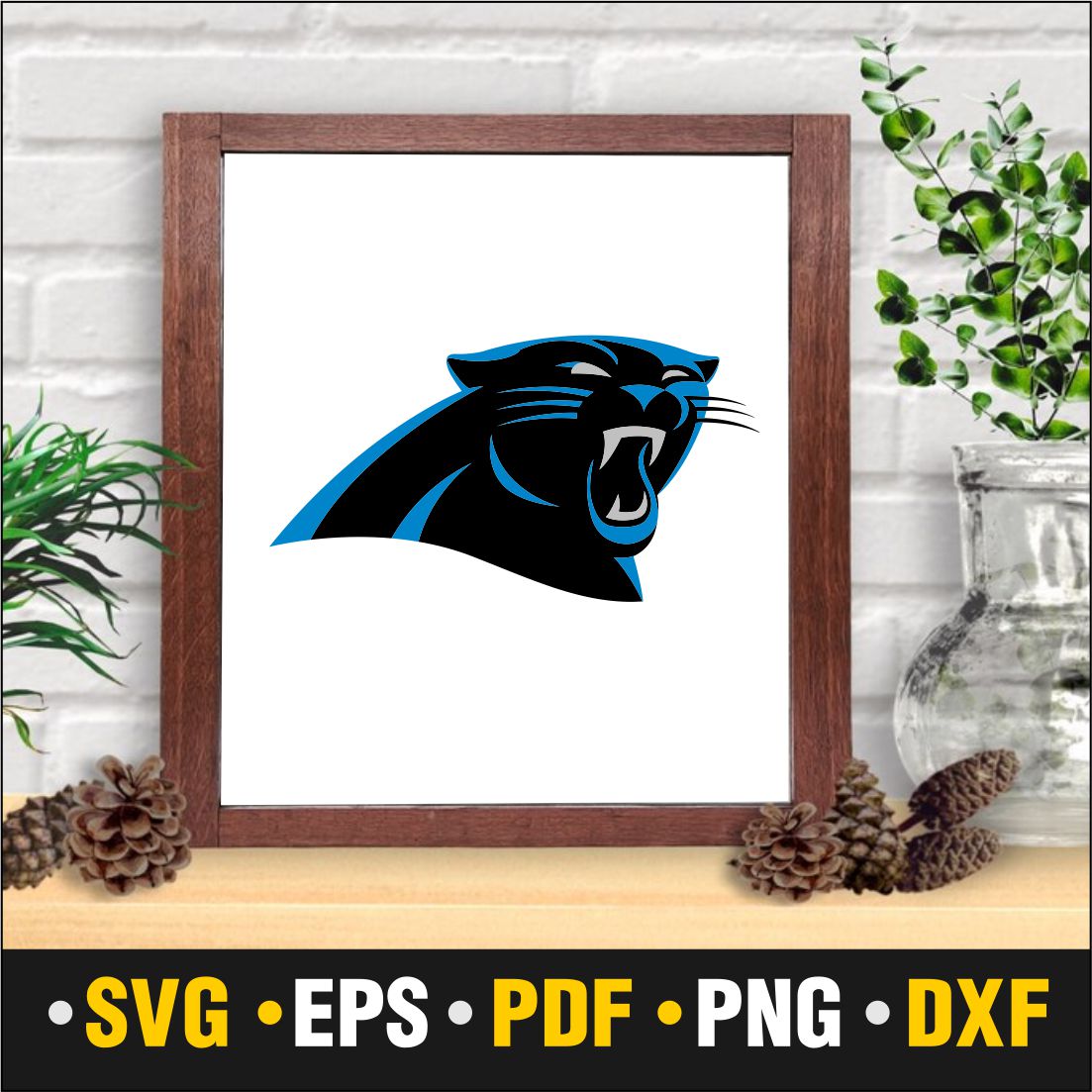 Carolina panthers svg pdf png dxf eps