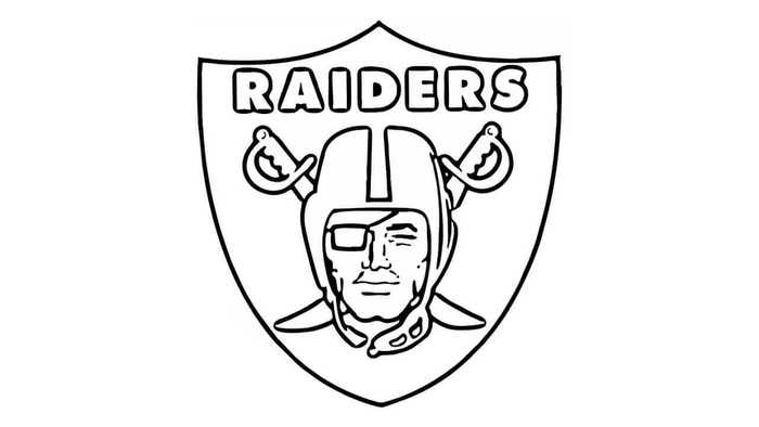 Nfl logo coloring pages printable pdf