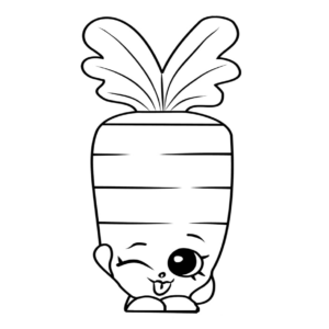 Carrot coloring pages printable for free download