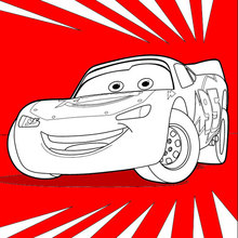 Cars lightning mcqueen coloring pages